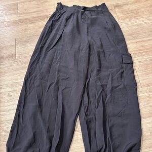 Anthropologie Navy Cargo Pants